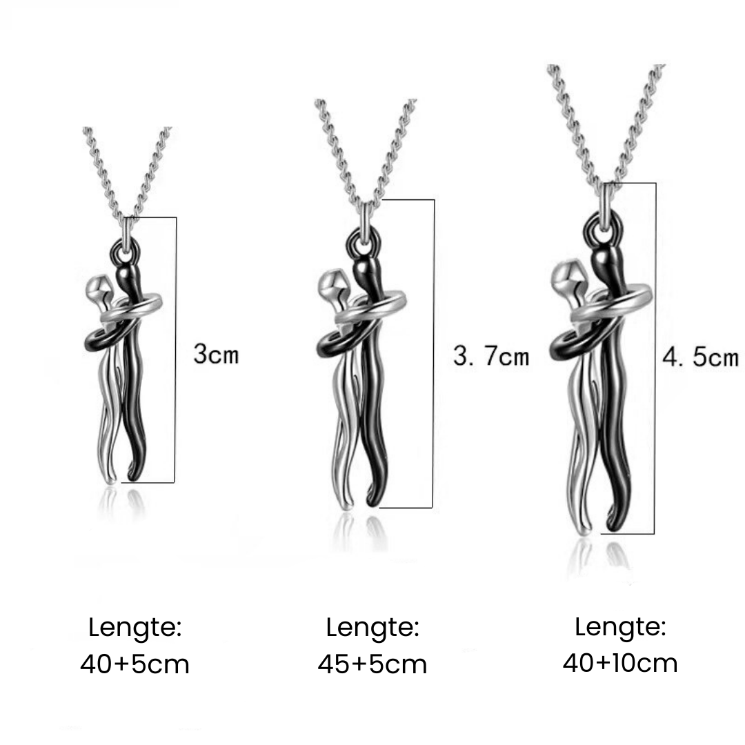 Hug Pendant Necklace