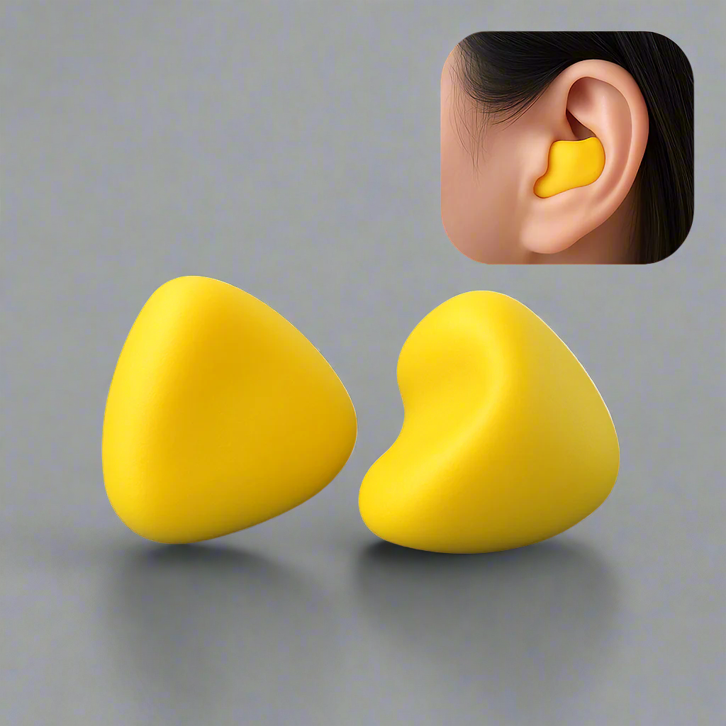 Hypoallergenic Noise-Reducing Earplugs for Sleeping