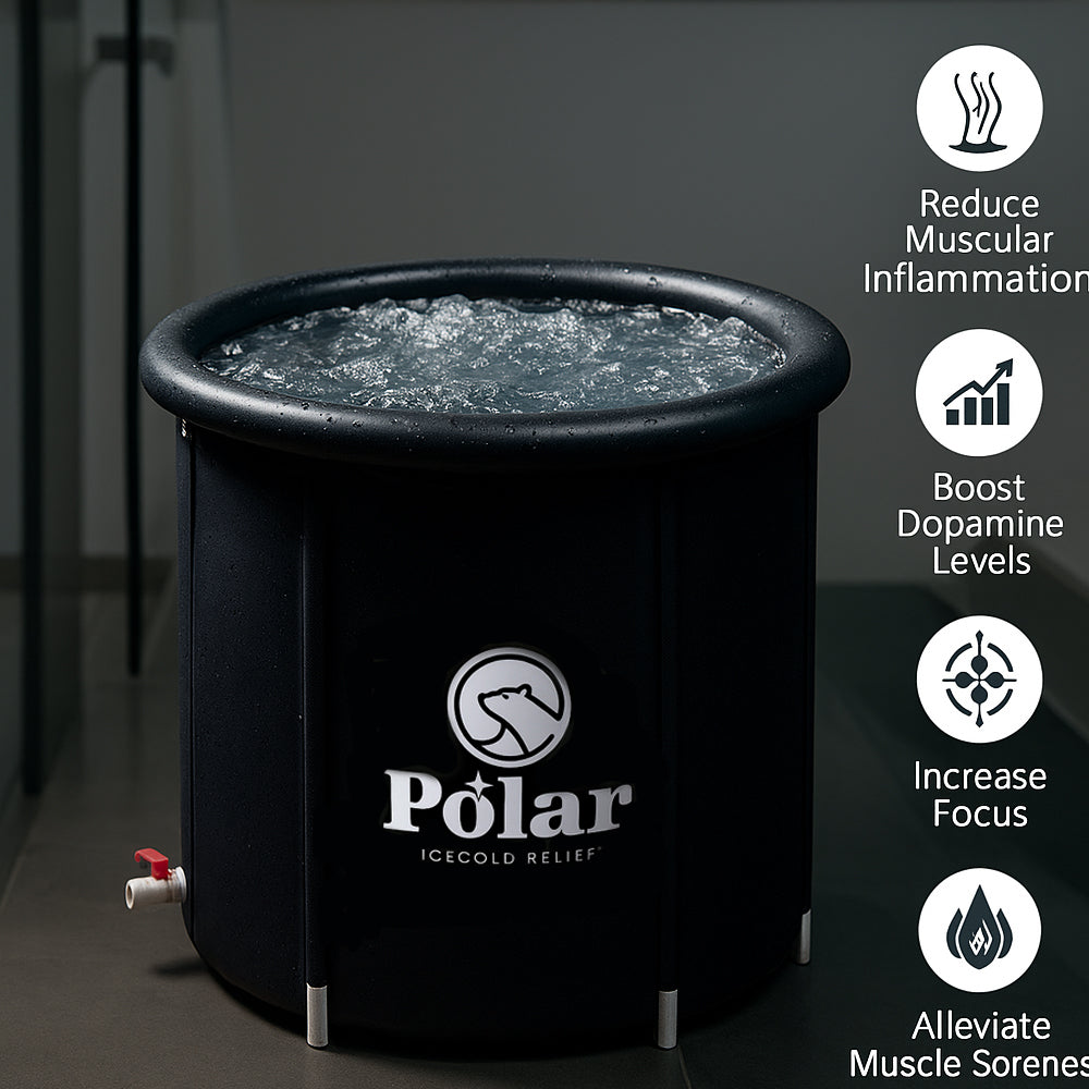 Ice Bath - Polar Recovery Deluxe 80 cm Diameter with Thermal Lid