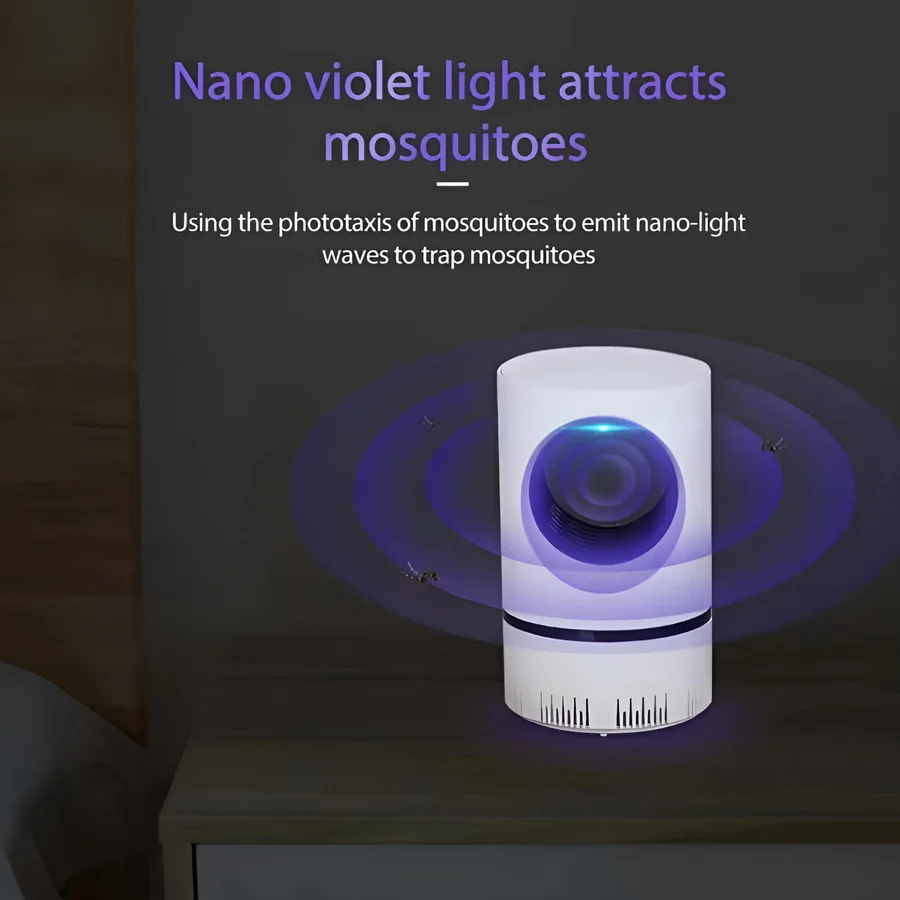Indoor and Outdoor UV Light Insect Trap - Mosquito and Fly Killer
