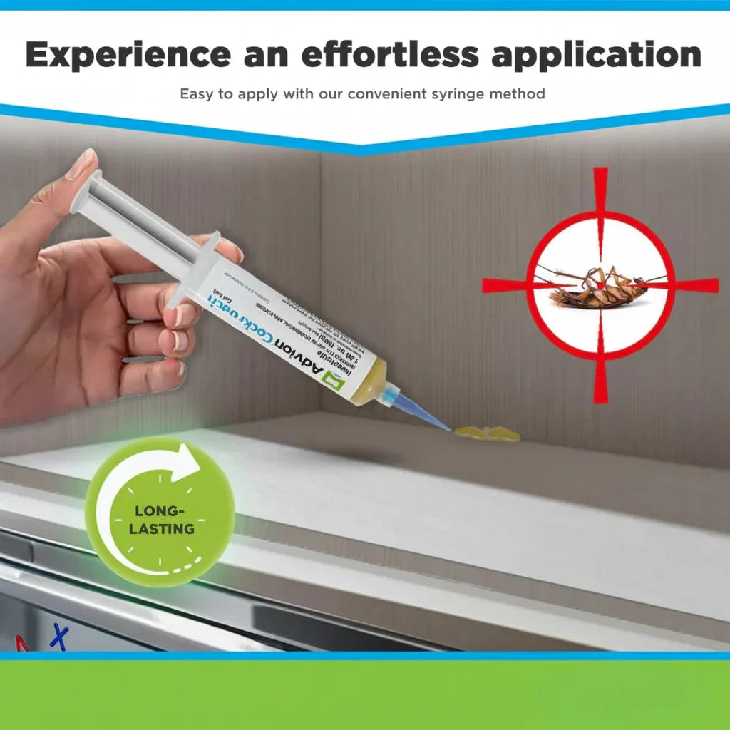 Indoor Cockroach Control Gel Syringe for Efficient Pest Elimination