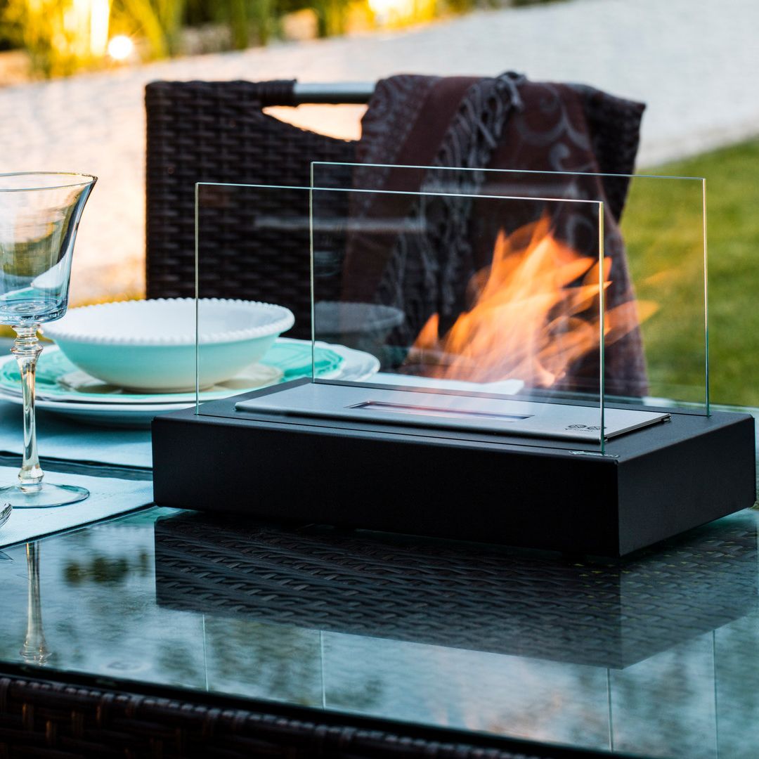 Indoor & Outdoor Tabletop Fireplace