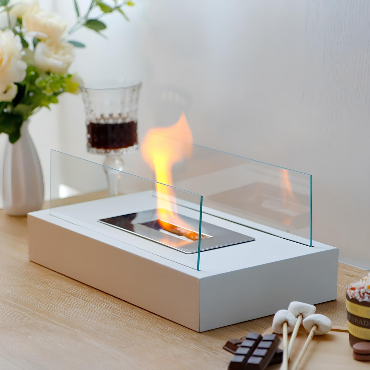Indoor & Outdoor Tabletop Fireplace