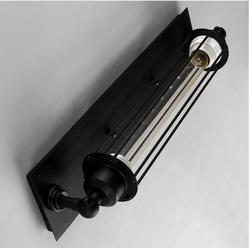 Industrial Cage Wall Sconce Light