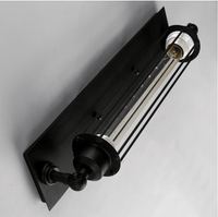 Industrial Cage Wall Sconce Light