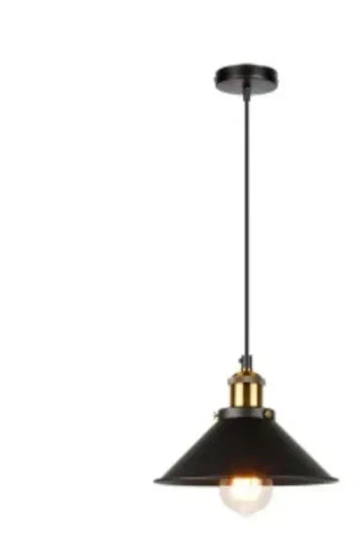 Industrial Elegance - LED Cone Pendant Light
