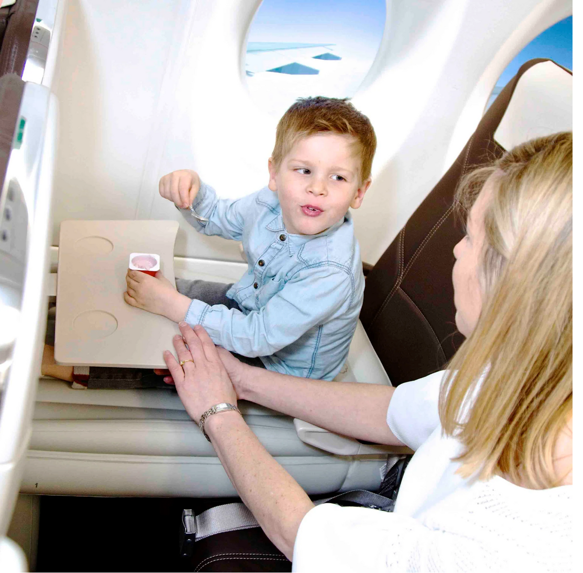 Inflatable Airplane Bed for Kids – Portable In-Flight Travel Mattress
