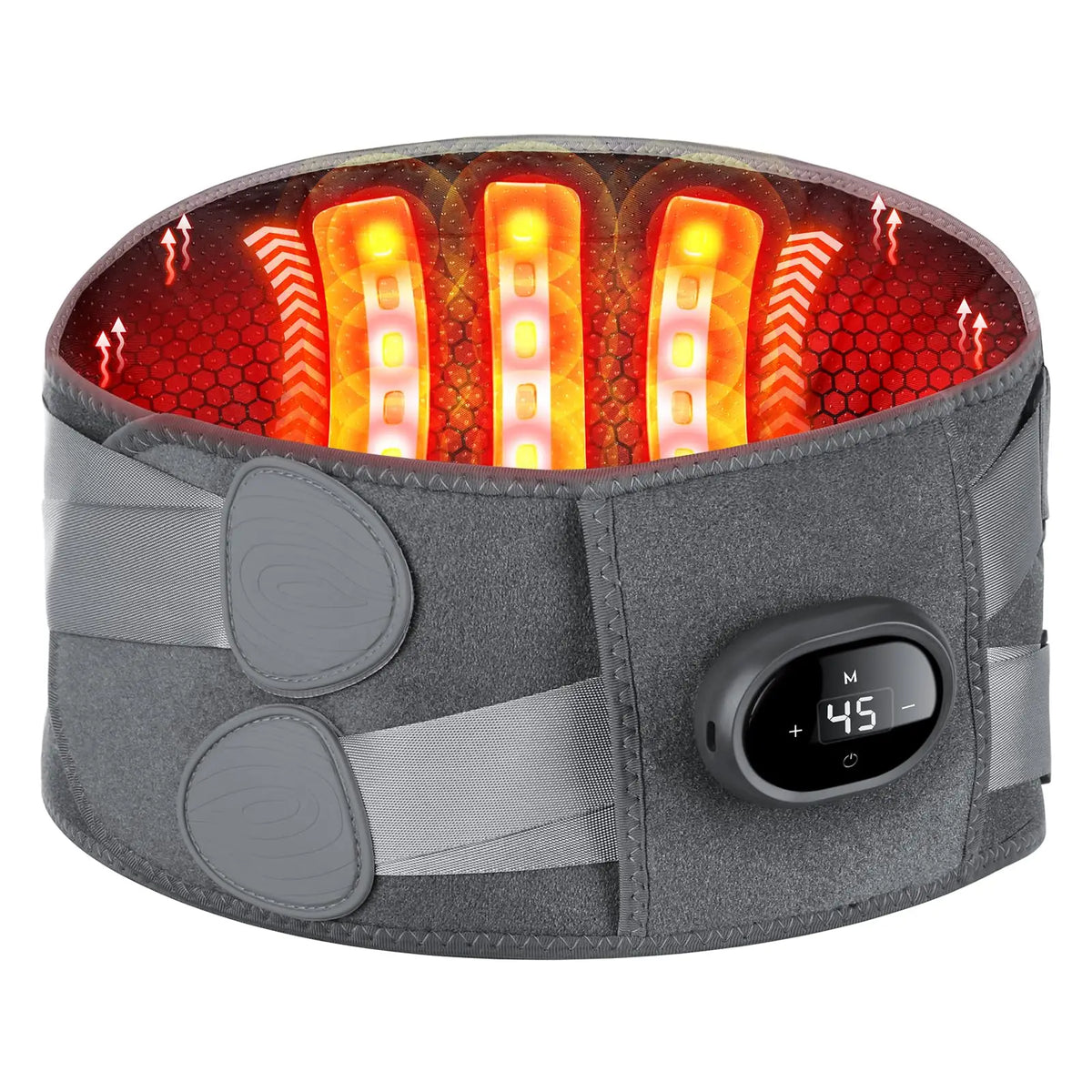 Infrared Heating Pad and Lumbar Massager - Unisex