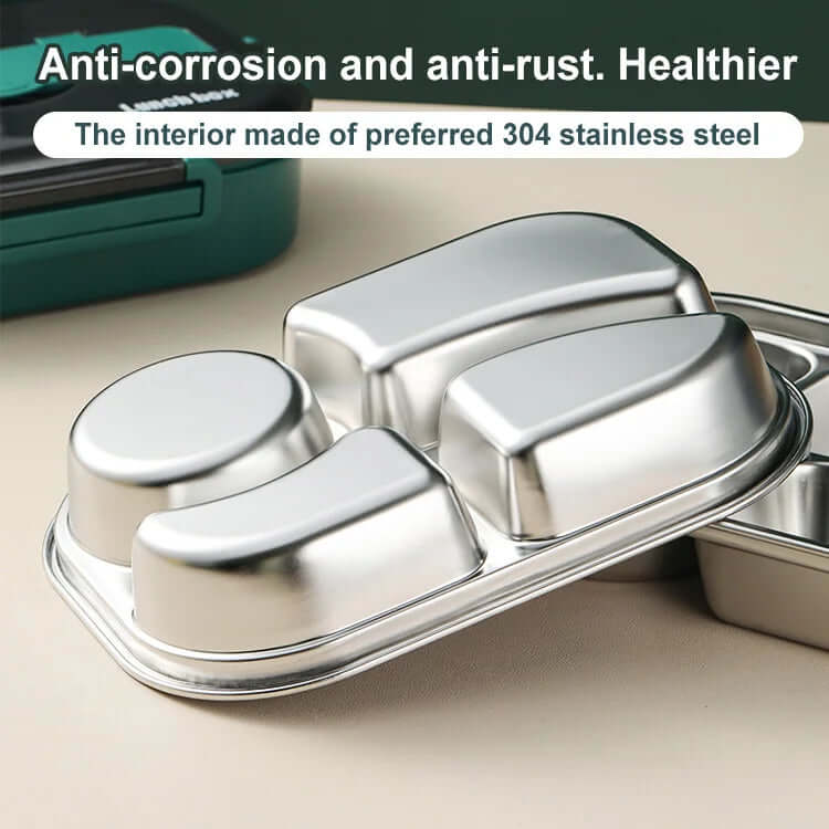 Insulated Stainless Steel Lunch Box (1400 ml)