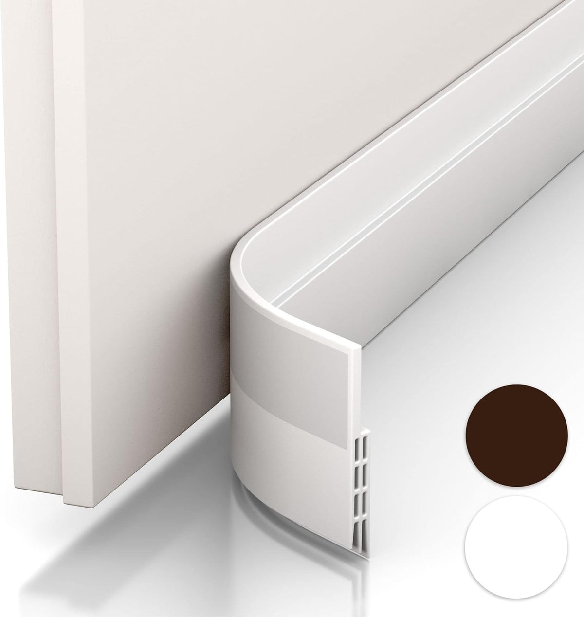 Insulating Door Bottom Seal Strip - Protection Against Noise, Cold, Humidity and Insects