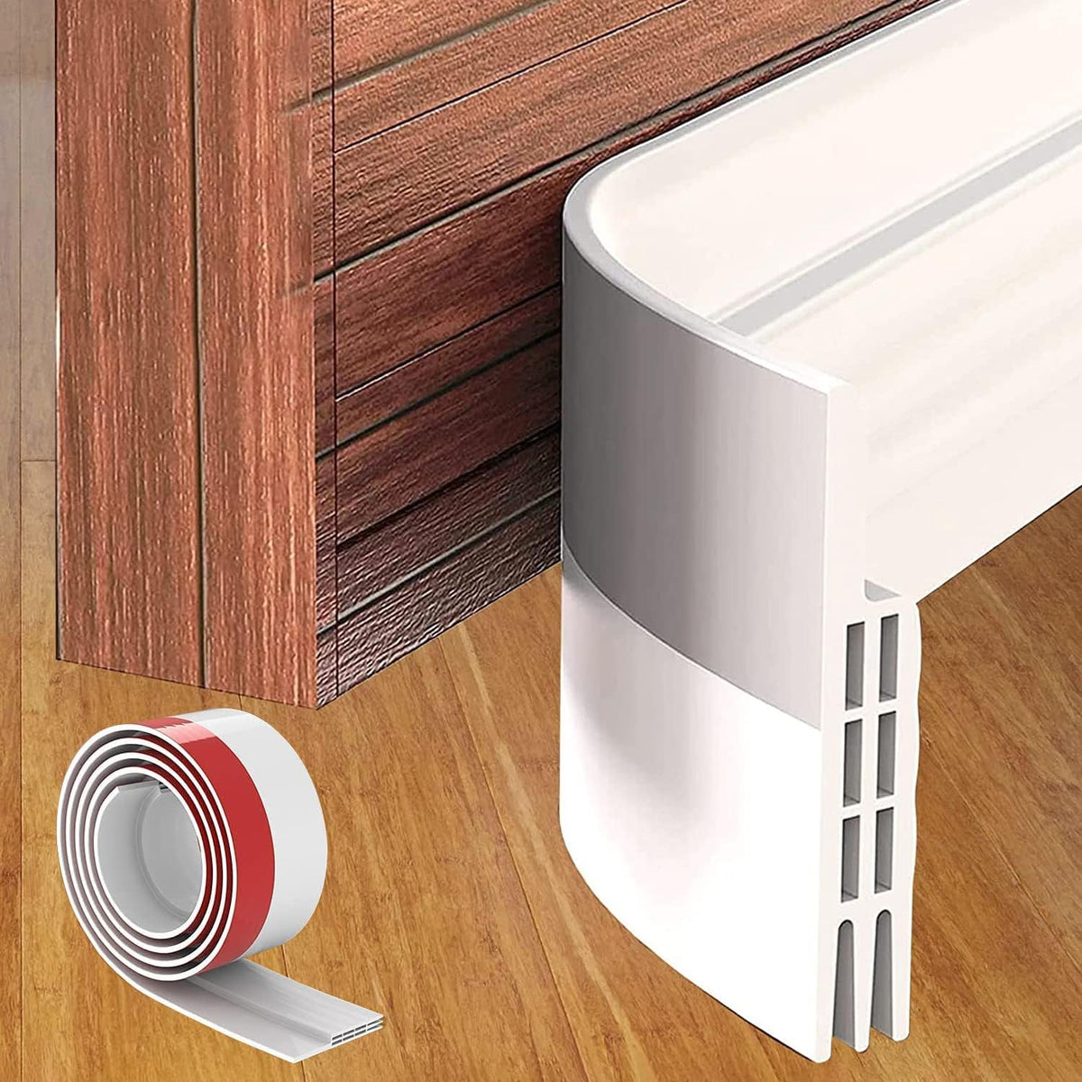 Insulating Door Bottom Seal Strip - Protection Against Noise, Cold, Humidity and Insects
