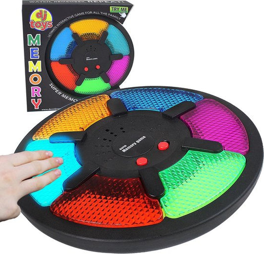 Interactive Memory Game for Kids with 15 Difficulty Levels, Light and Sound Effects – Enhances Memory Skills