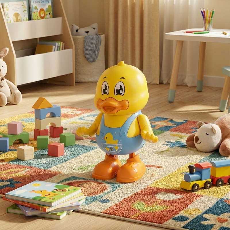 Interactive Musical Dancing Duck Toy for Kids