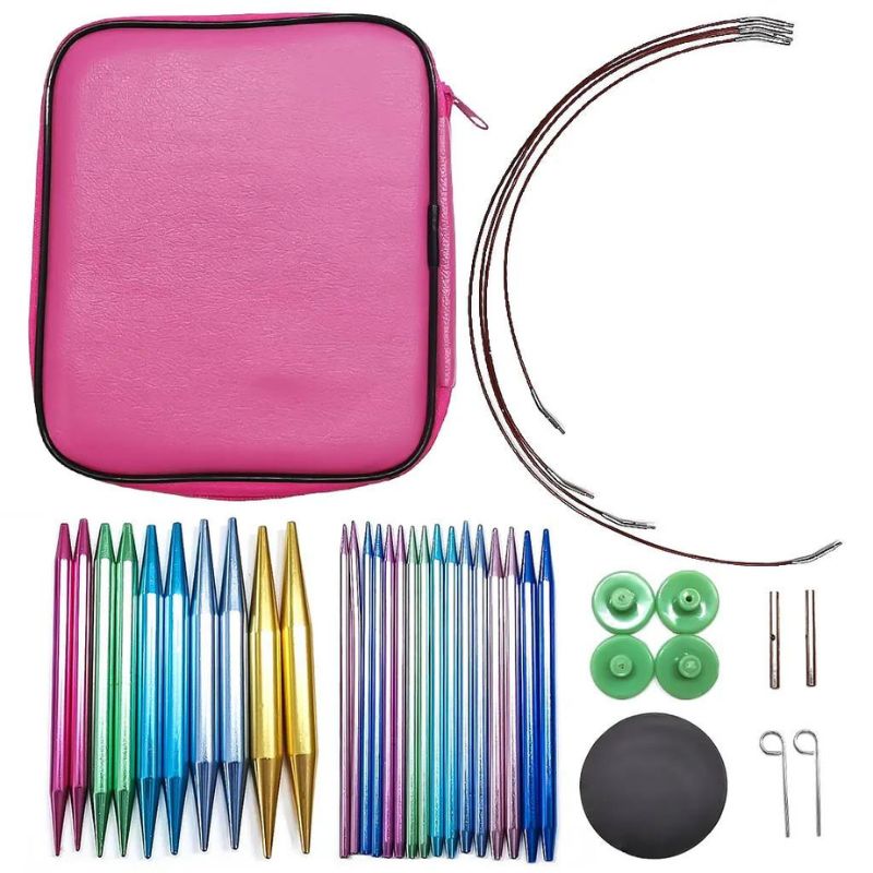 Interchangeable Circular Knitting Needles Set