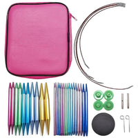 Interchangeable Circular Knitting Needles Set