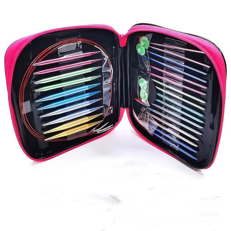 Interchangeable Circular Knitting Needles Set