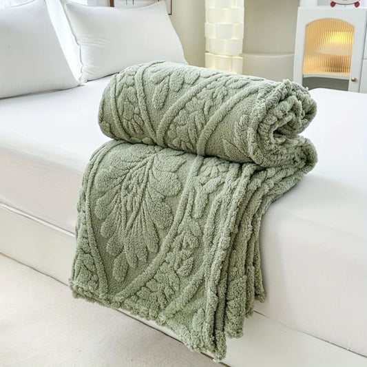 Jacquard Weave Fleece Blanket