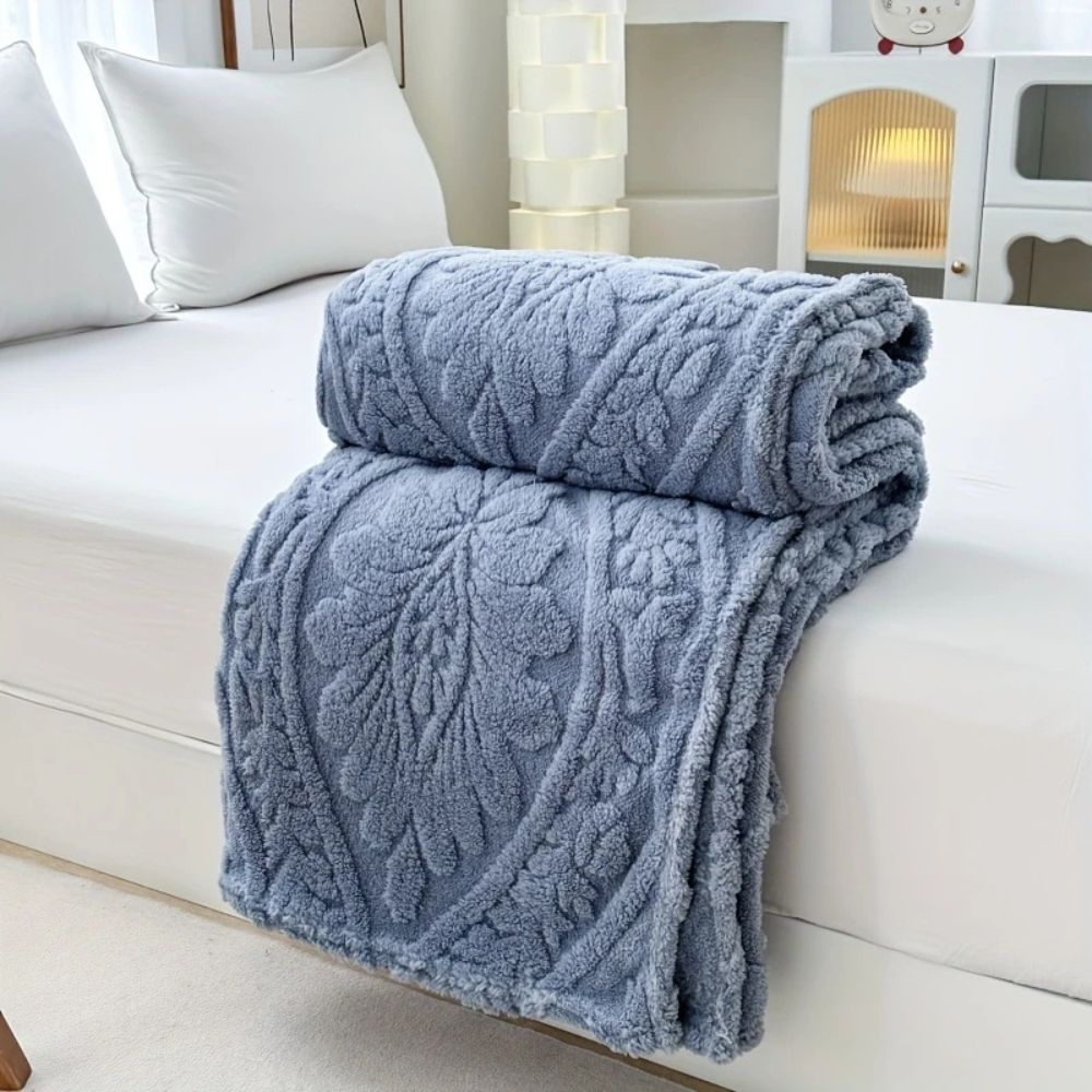 Jacquard Weave Fleece Blanket