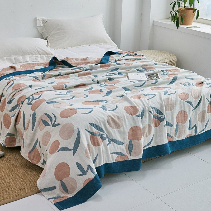 Japanese Soft Fleece Throw Blanket for Cozy Comfort