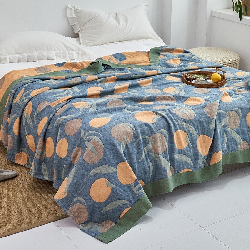 Japanese Soft Fleece Throw Blanket for Cozy Comfort