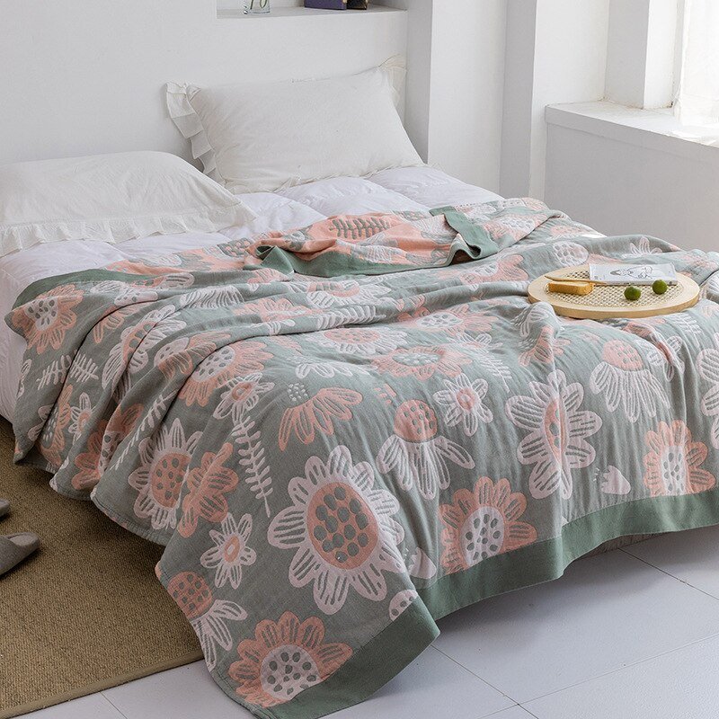 Japanese Soft Fleece Throw Blanket for Cozy Comfort