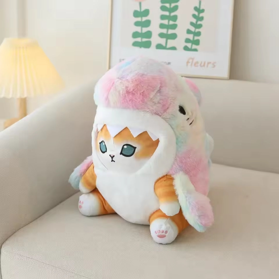 Kawaii Plush Toy - Shark Cat Plush Toy with Cute Design