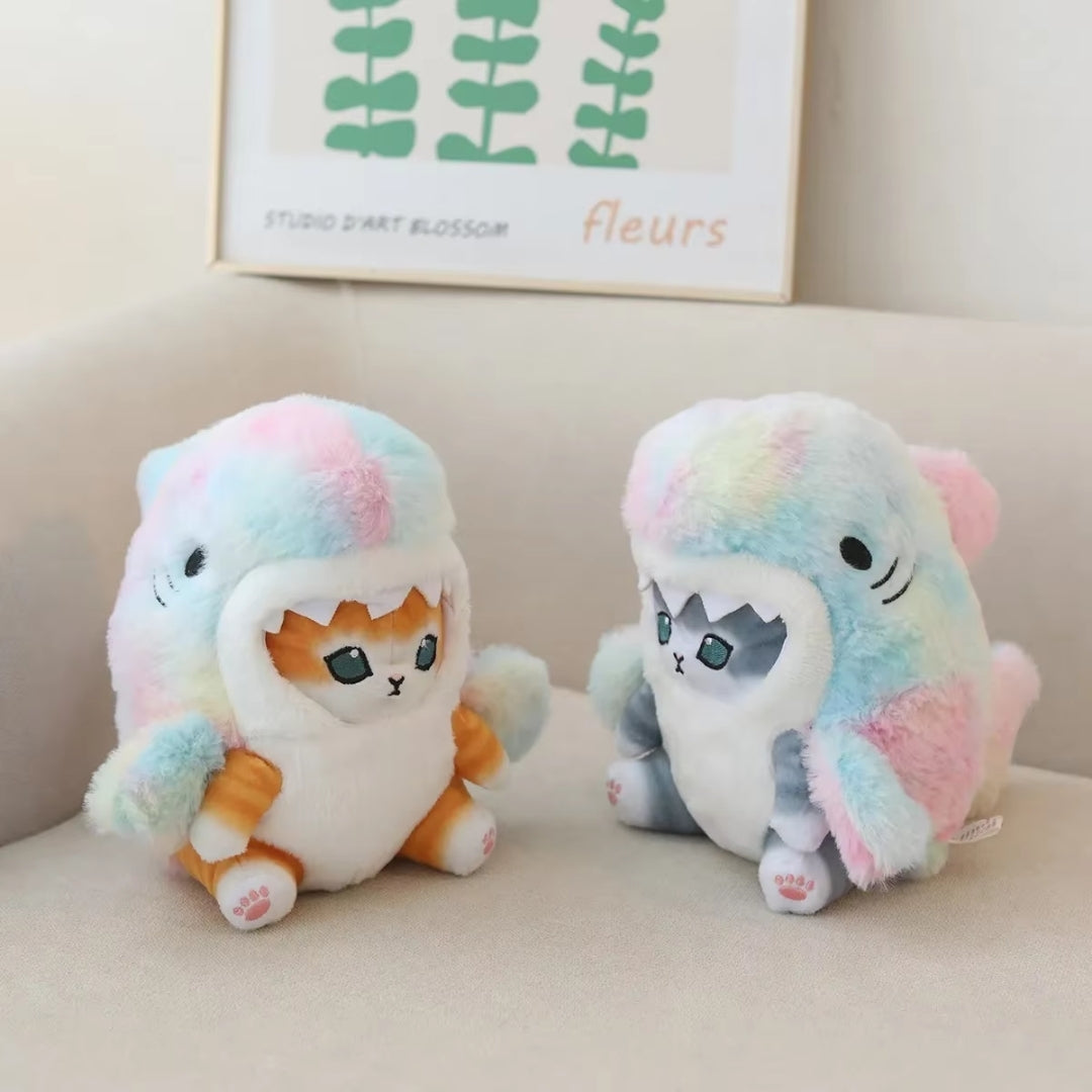 Kawaii Plush Toy - Shark Cat Plush Toy with Cute Design