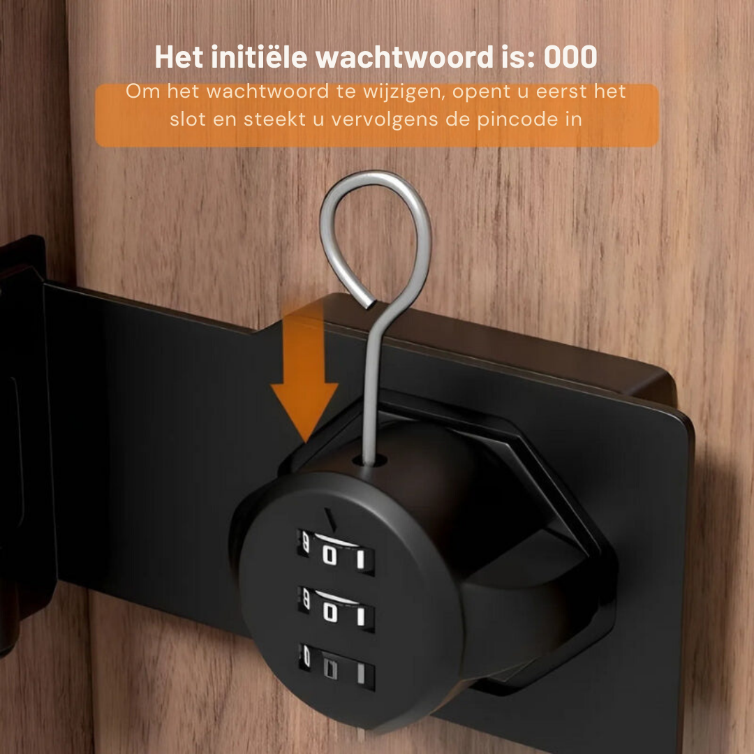 Keyless Number Code Lock Case