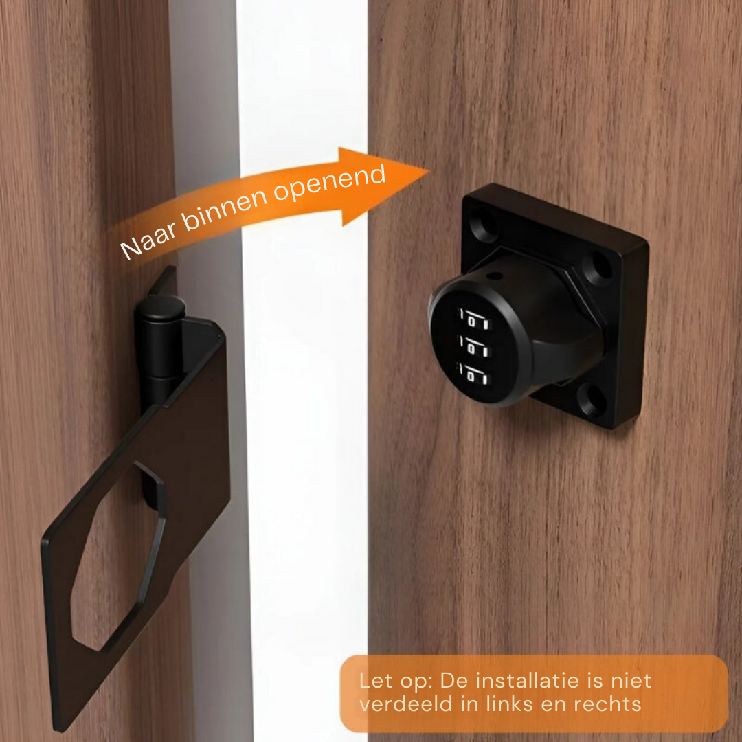 Keyless Number Code Lock Case