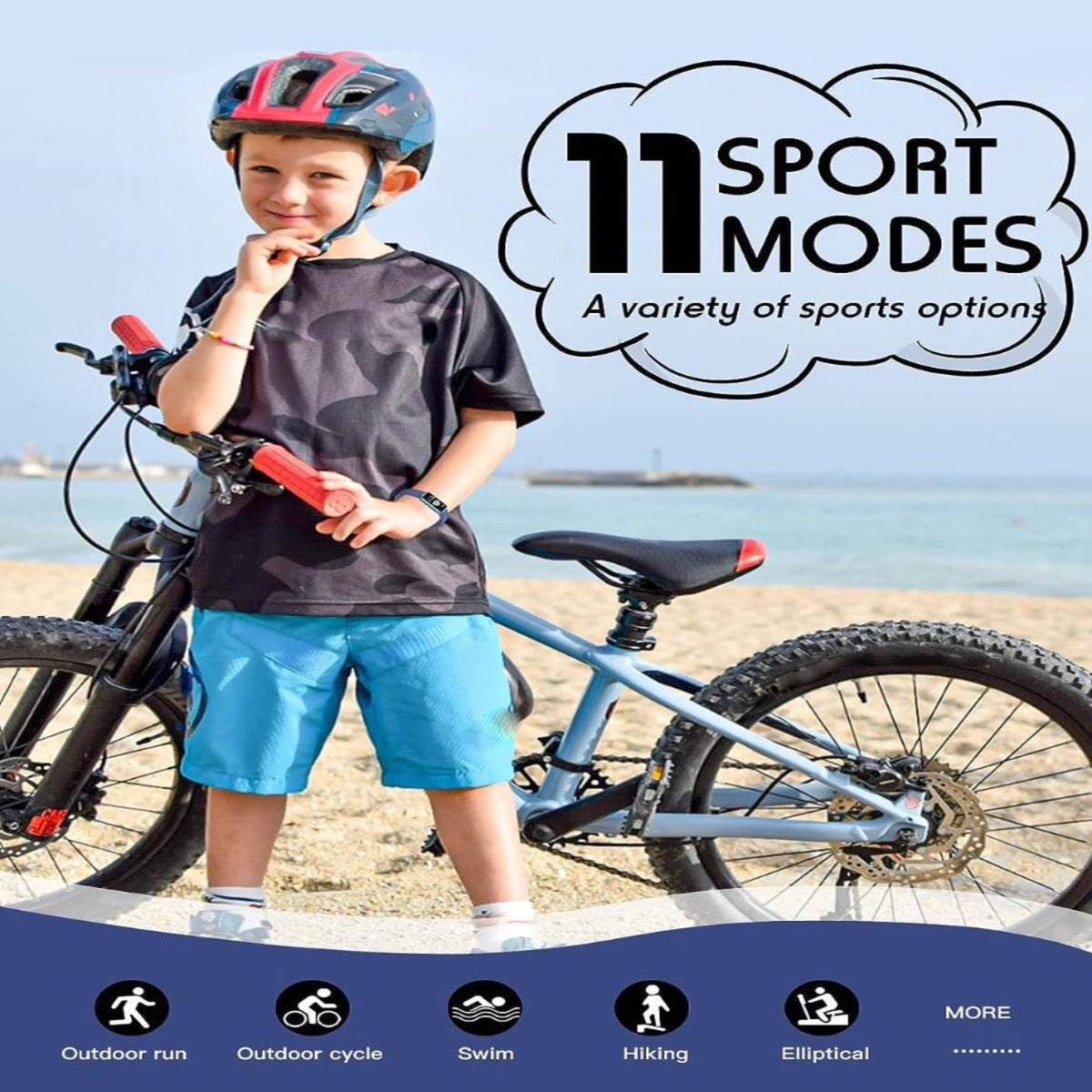 Kids' Activity Tracker Watch – Fitness Smartwatch with GPS and Heart Rate Monitor