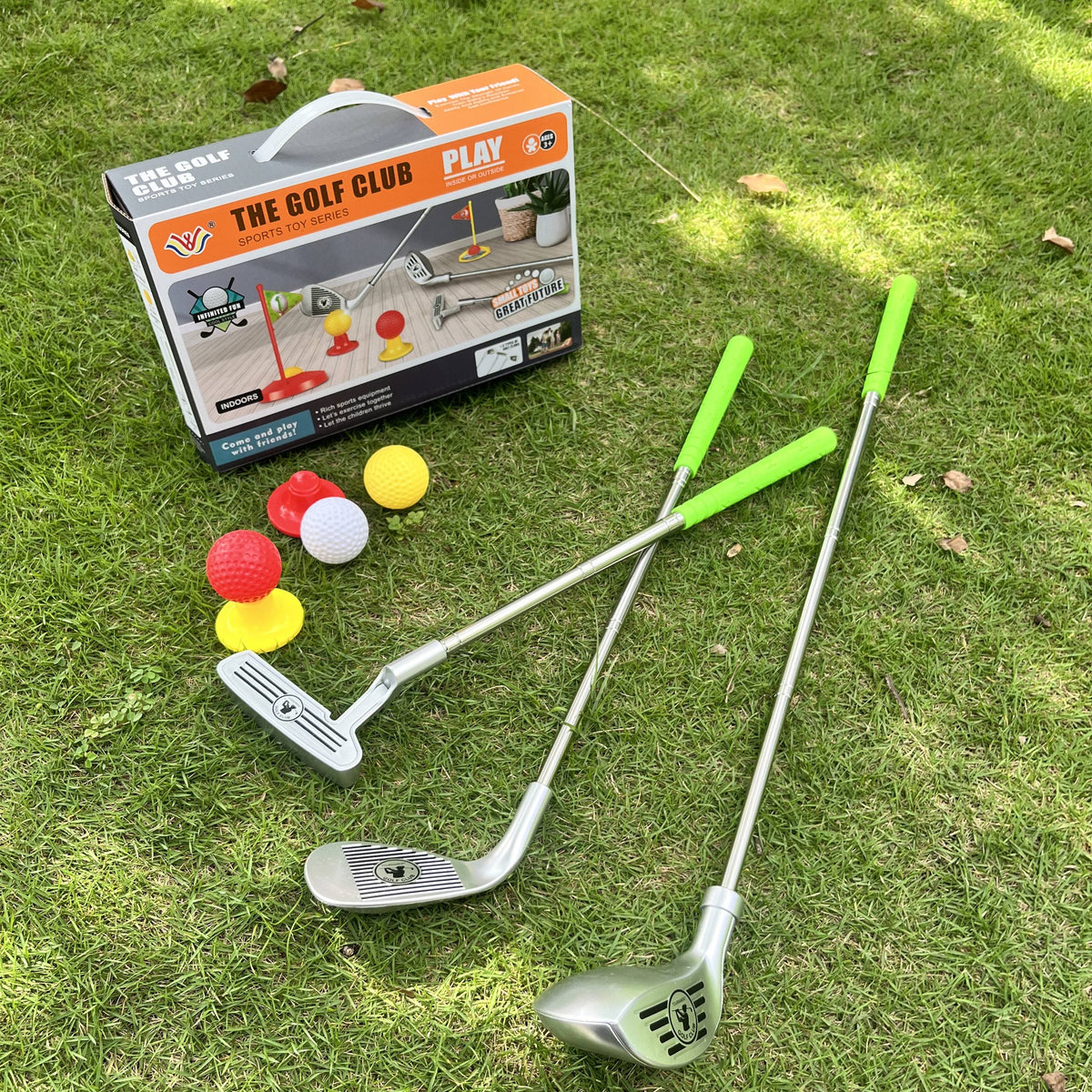 Kids' Adjustable Golf Set – Indoor & Outdoor Golf Toy for Ages 3–8
