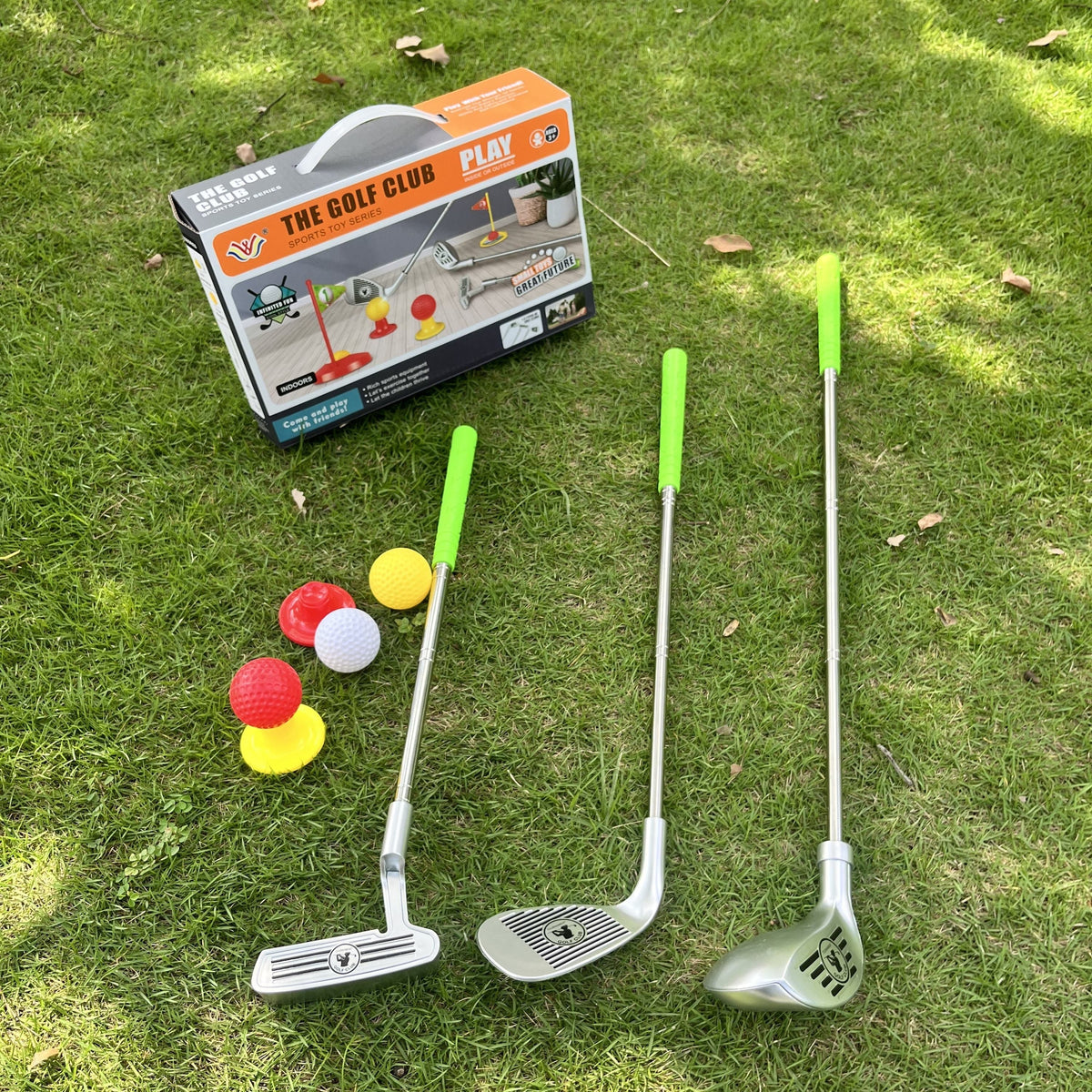 Kids' Adjustable Golf Set – Indoor & Outdoor Golf Toy for Ages 3–8