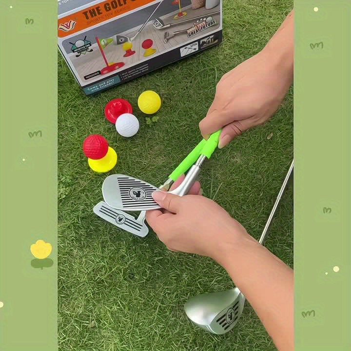 Kids' Adjustable Golf Set – Indoor & Outdoor Golf Toy for Ages 3–8