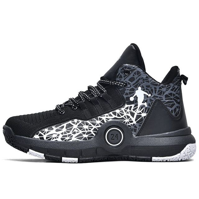 Kids' Breathable Basketball Shoes for Boys and Girls