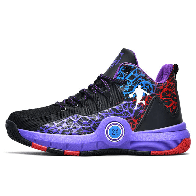 Kids' Breathable Basketball Shoes for Boys and Girls