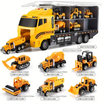 Kids' Construction Building Set - Educational Toy Vehicles and Tools