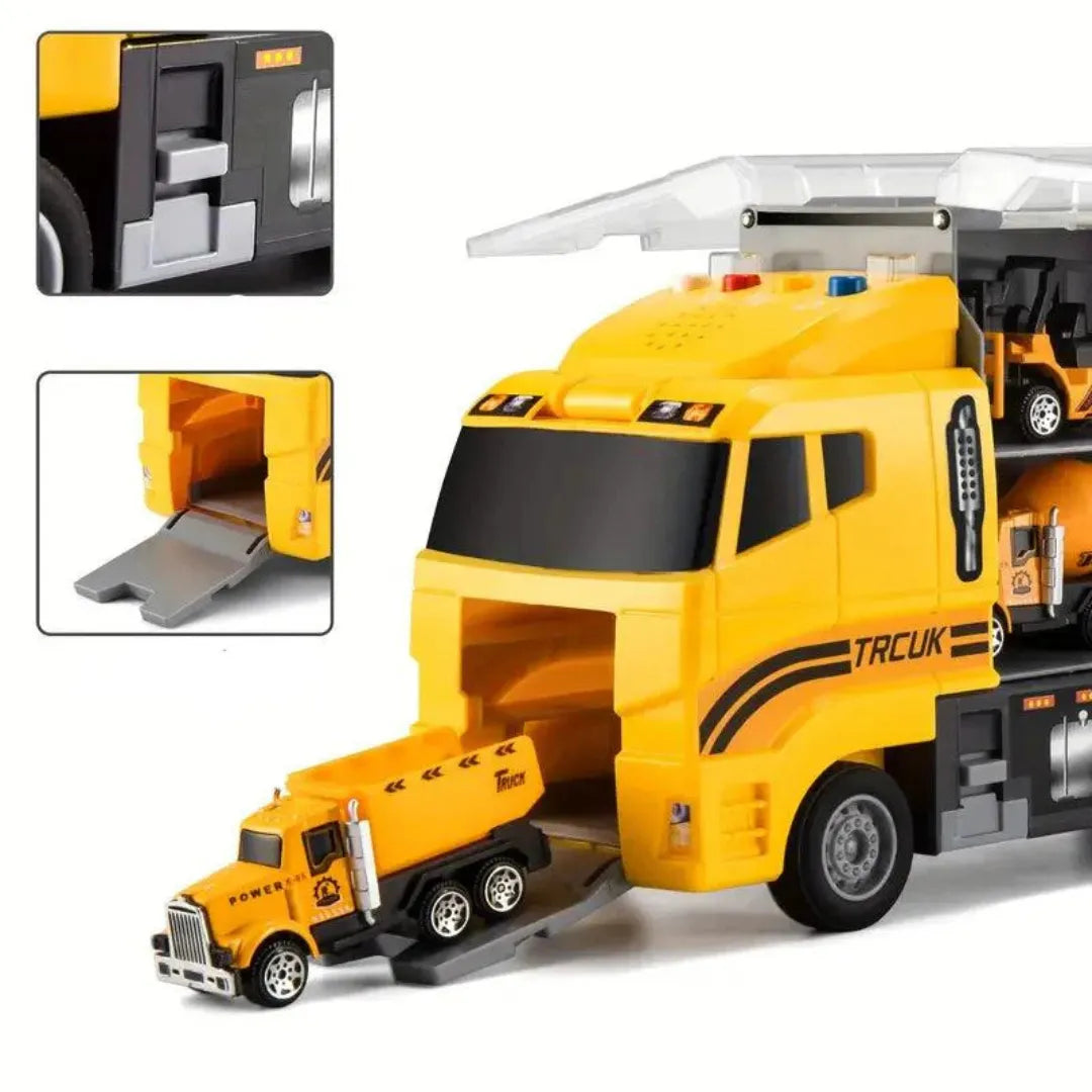 Kids' Construction Building Set - Educational Toy Vehicles and Tools