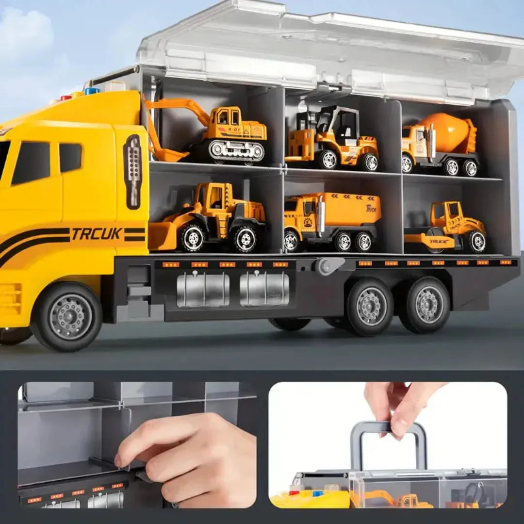 Kids' Construction Building Set - Educational Toy Vehicles and Tools