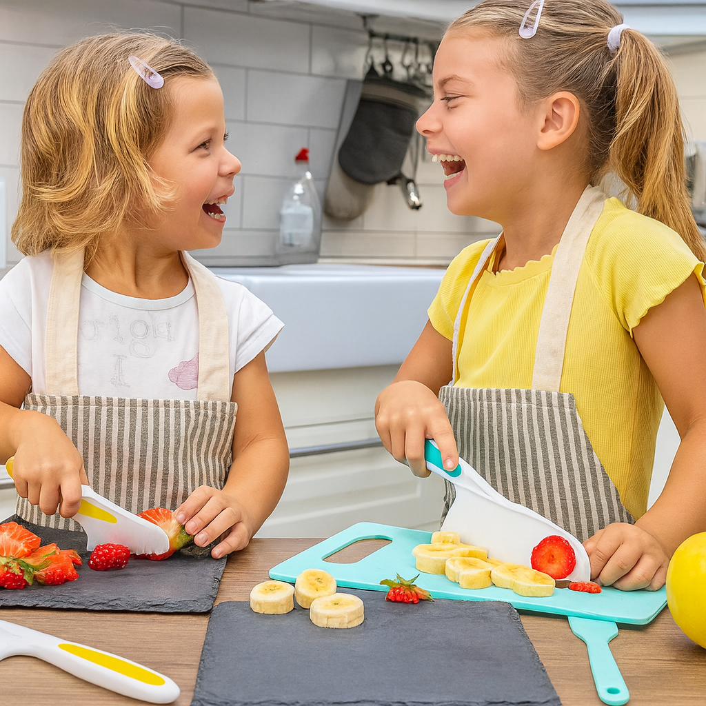 Kids Cooking Set – Real Utensils for Little Chefs