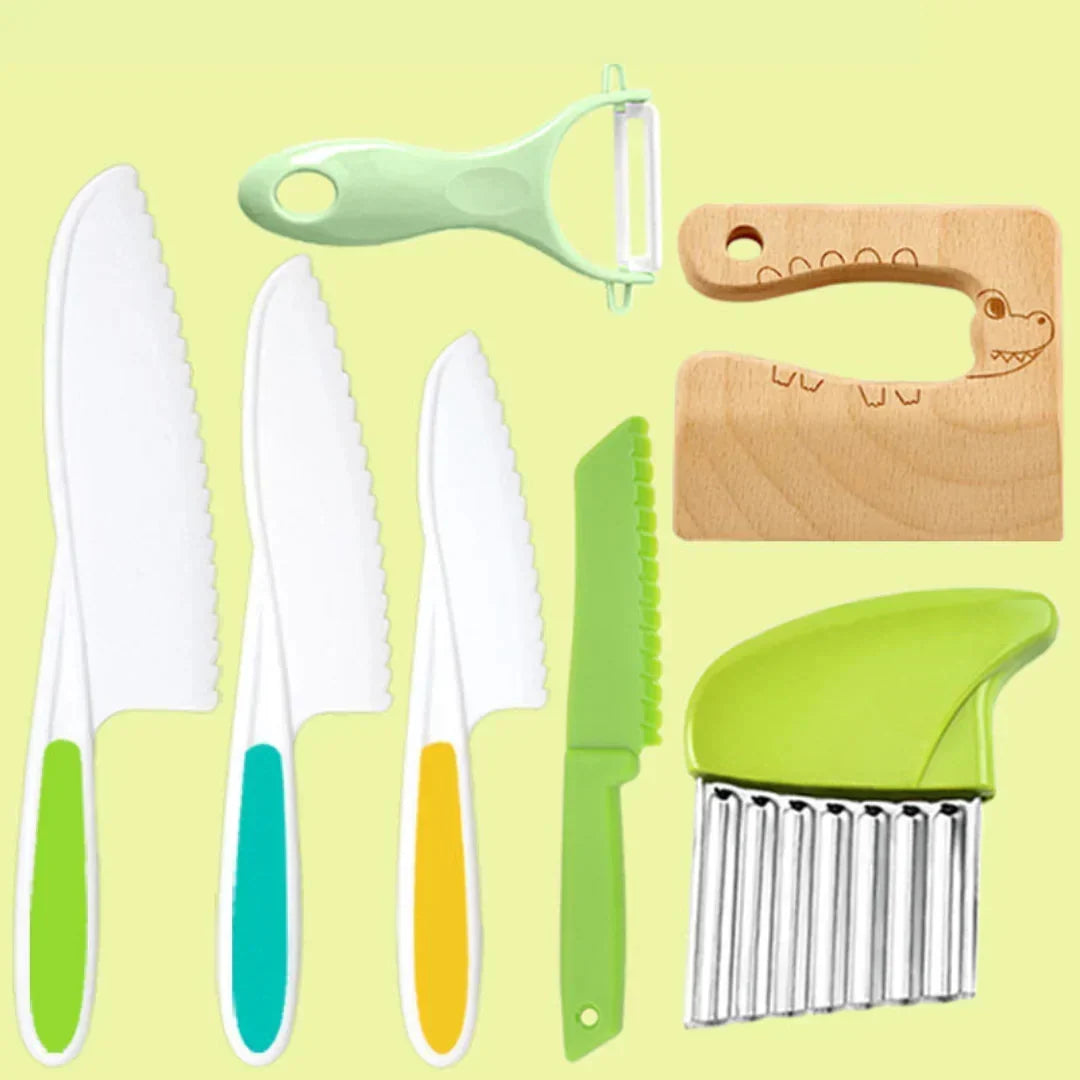 Kids Cooking Set – Real Utensils for Little Chefs