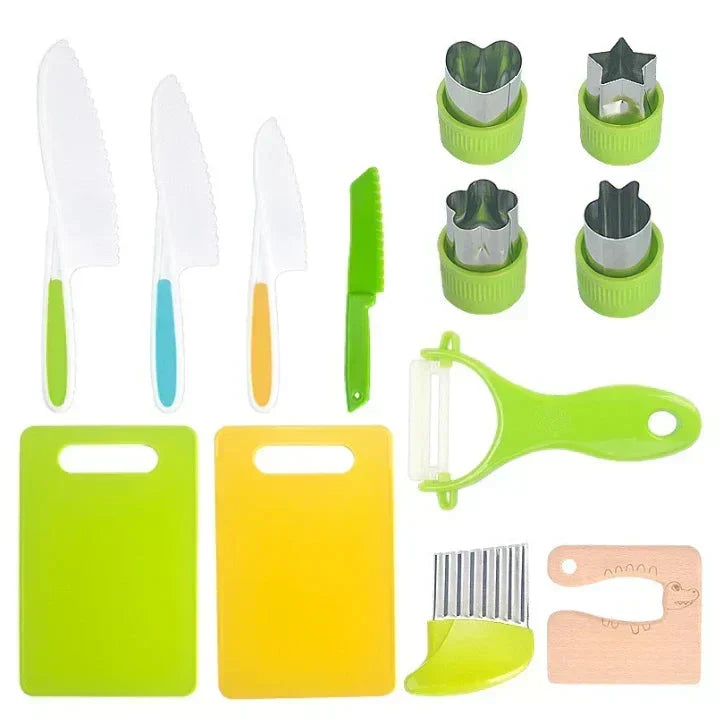 Kids Cooking Set – Real Utensils for Little Chefs