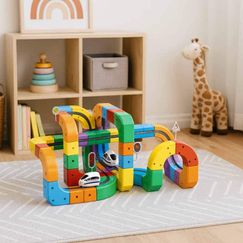 Kids' Creative STEM Trackfusion Racing Set