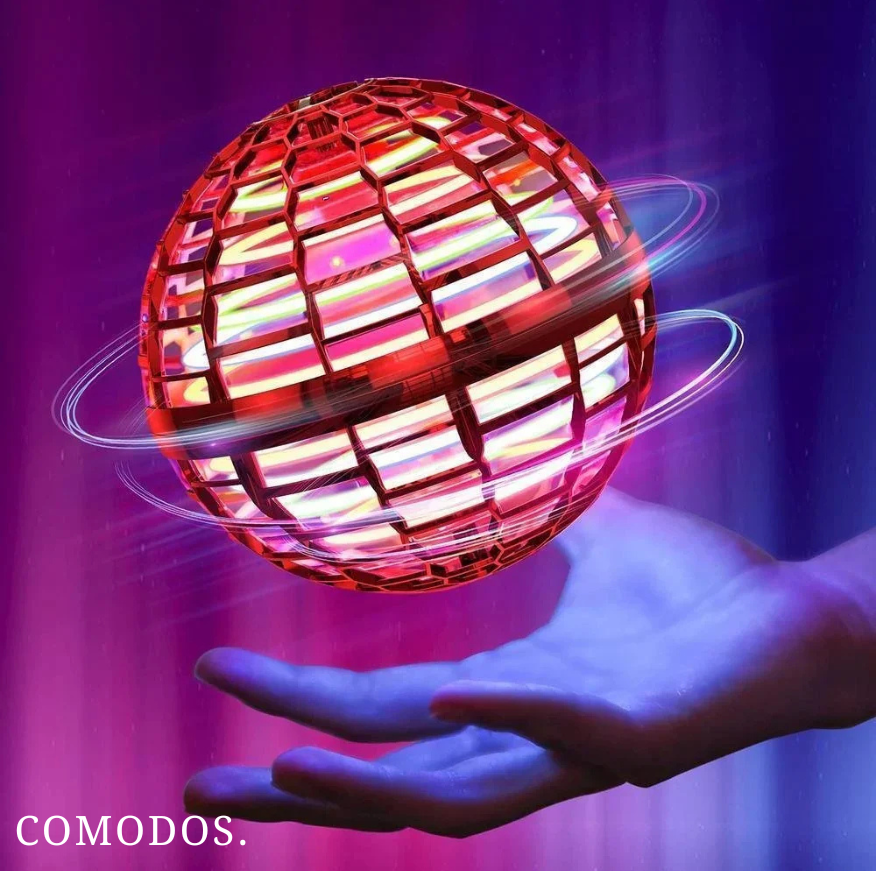 Kids Flying Ball Toy with LED Lights