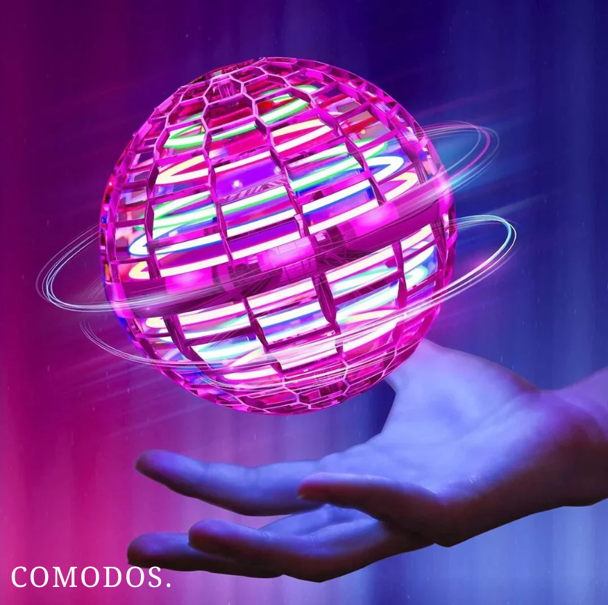 Kids Flying Ball Toy with LED Lights