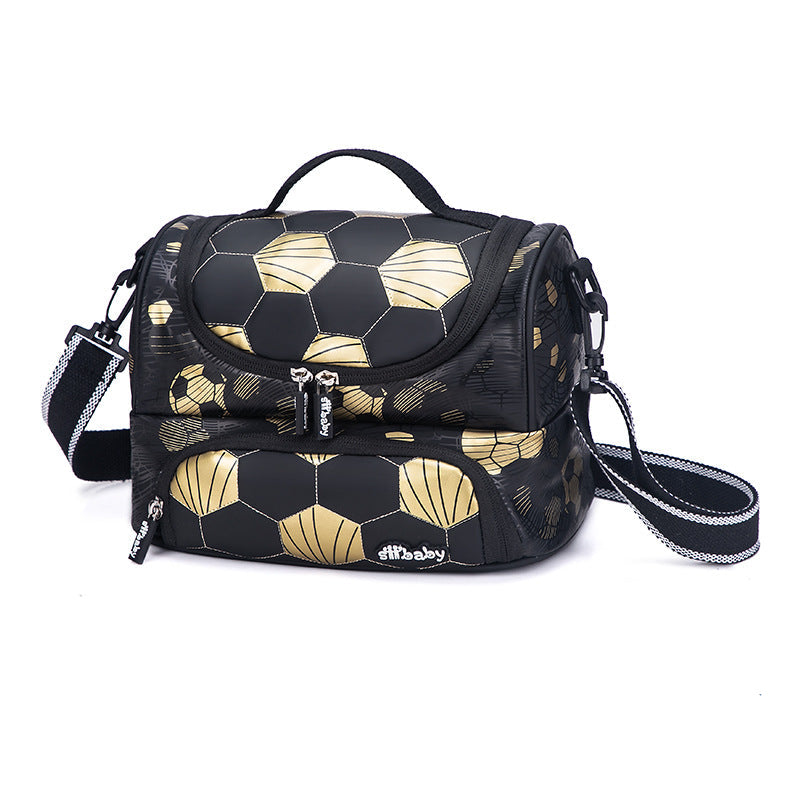Kids' Football School Backpack with Football Print