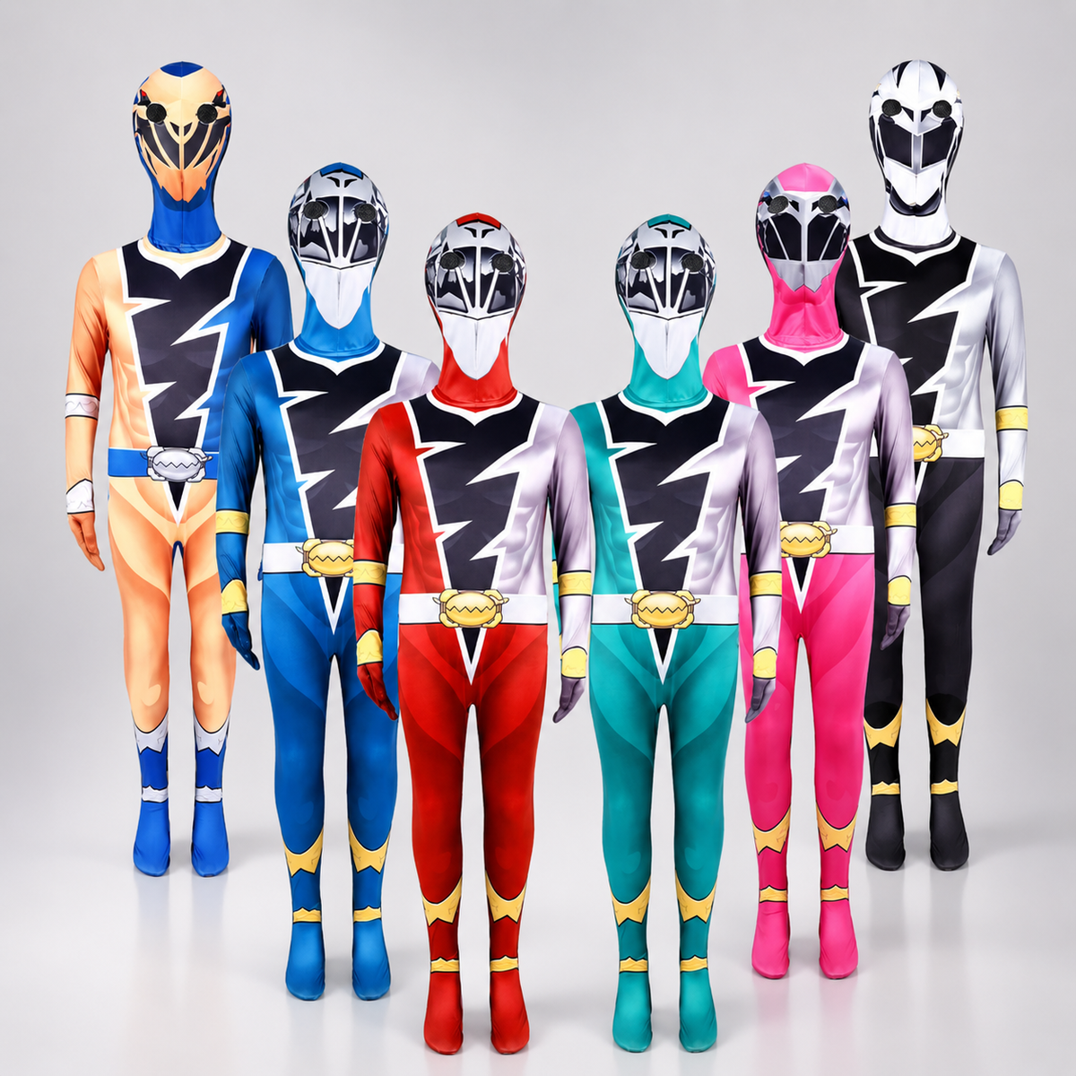 Kids' Hero Suit Cosplay Halloween Costume with Mask