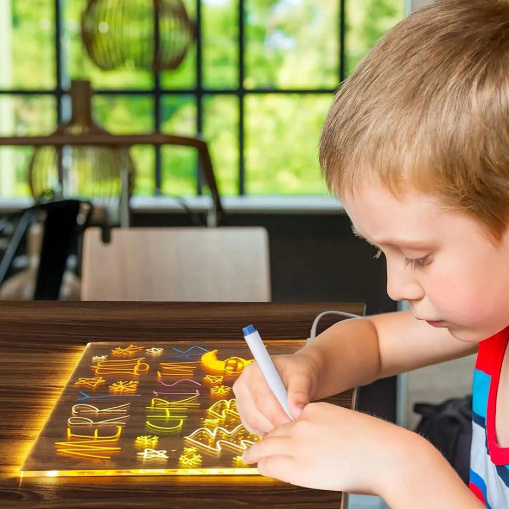 Kids' LED Drawing Tablet for Creative and Educational Holiday Fun