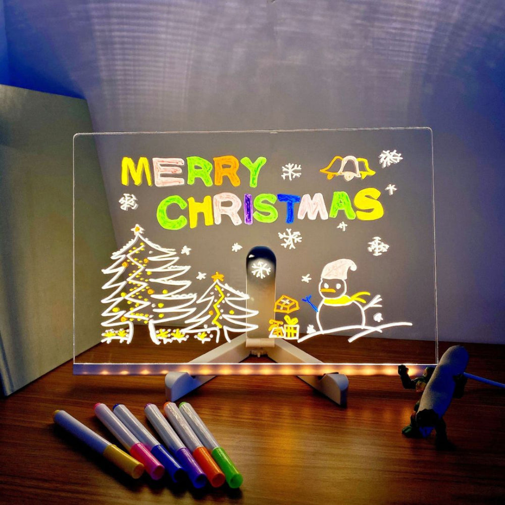 Kids' LED Drawing Tablet for Creative and Educational Holiday Fun