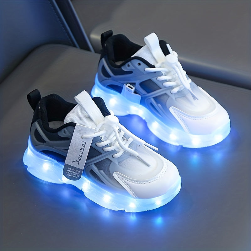 Kids' Light-Up Sneakers – Colorful LED Lighting for a Playful Look