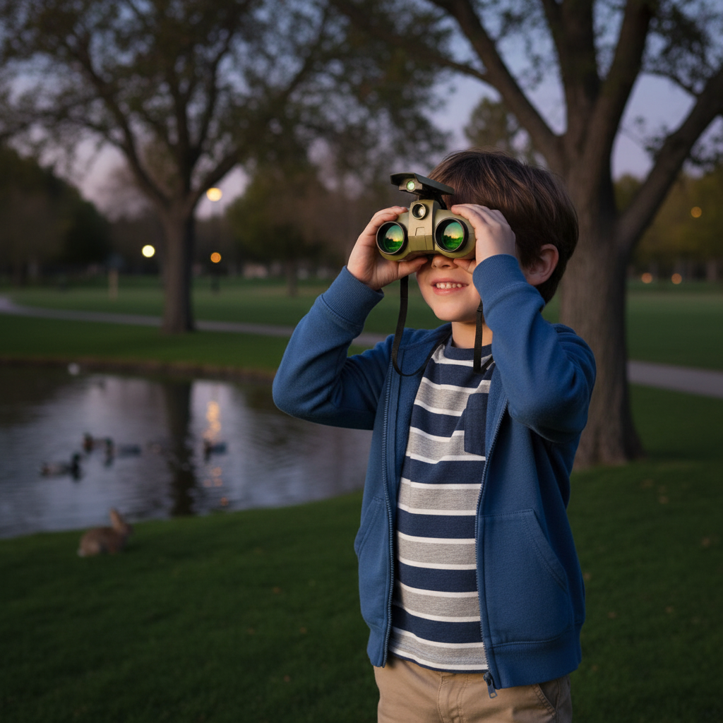 Kids' Night Vision Binoculars Adventure Toy